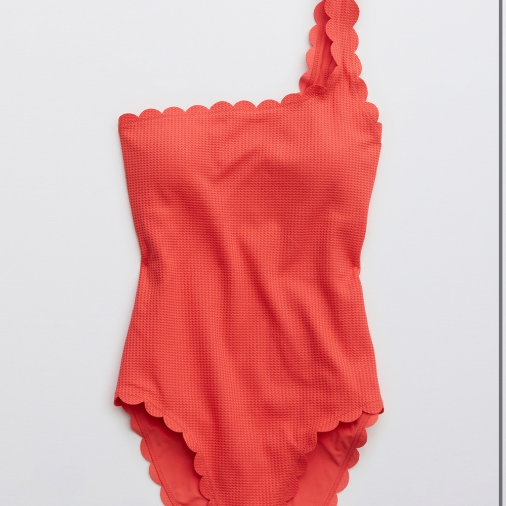 Aerie one piece waffle knit swimsuit